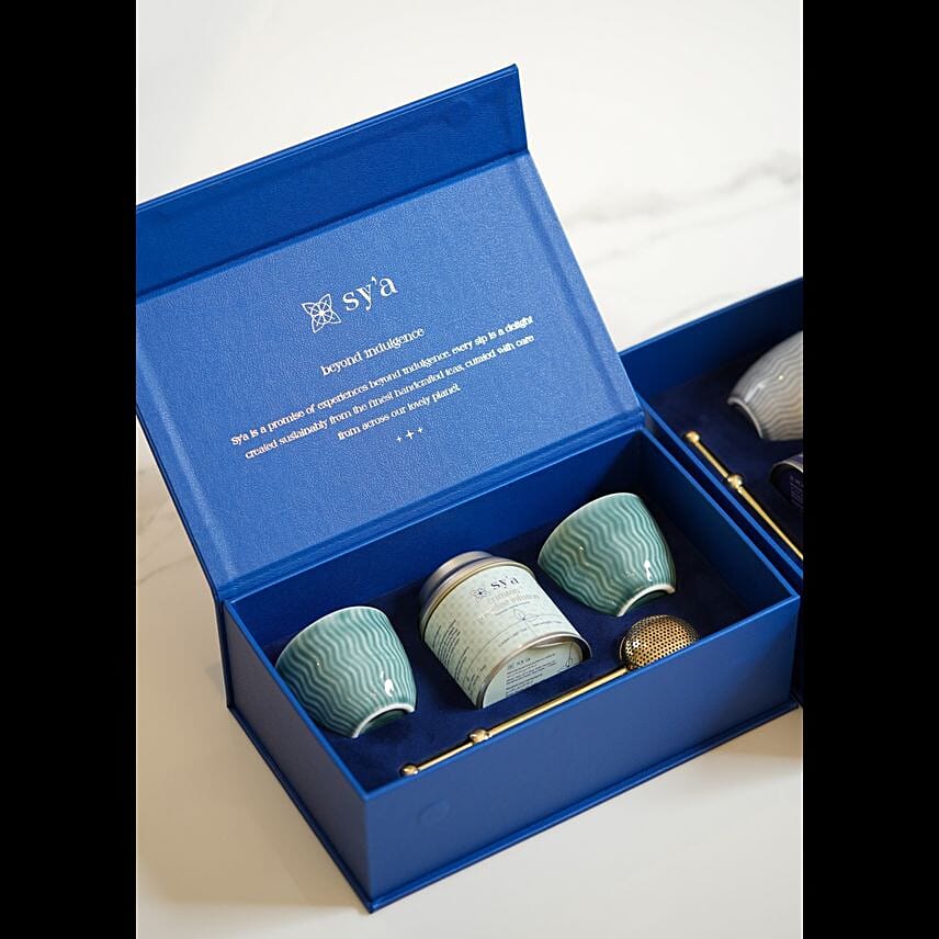 Mini Tea Set Green With Herbal Infusions