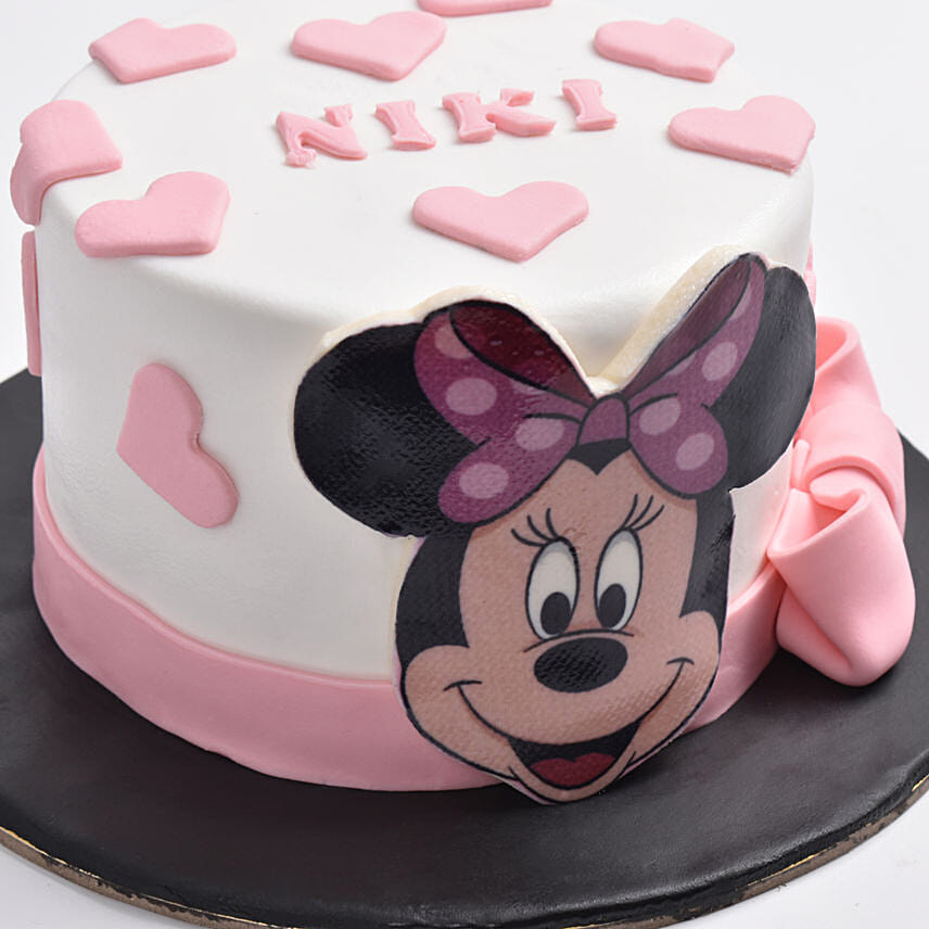 Minnie Magical Mouse Marble Cake