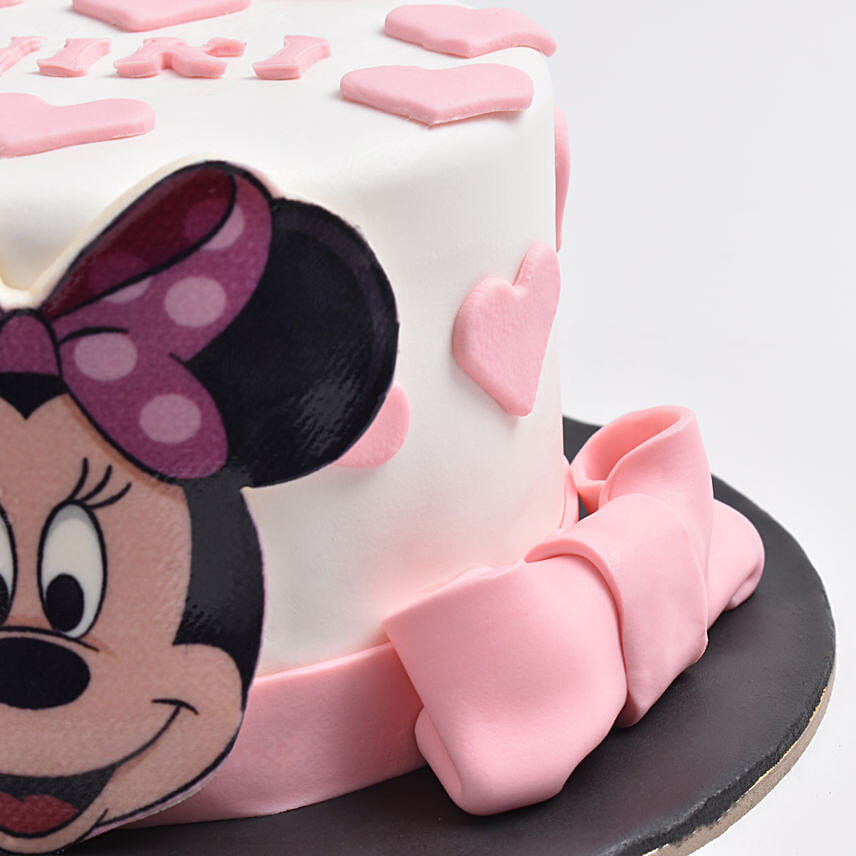 Minnie Magical Mouse Marble Cake