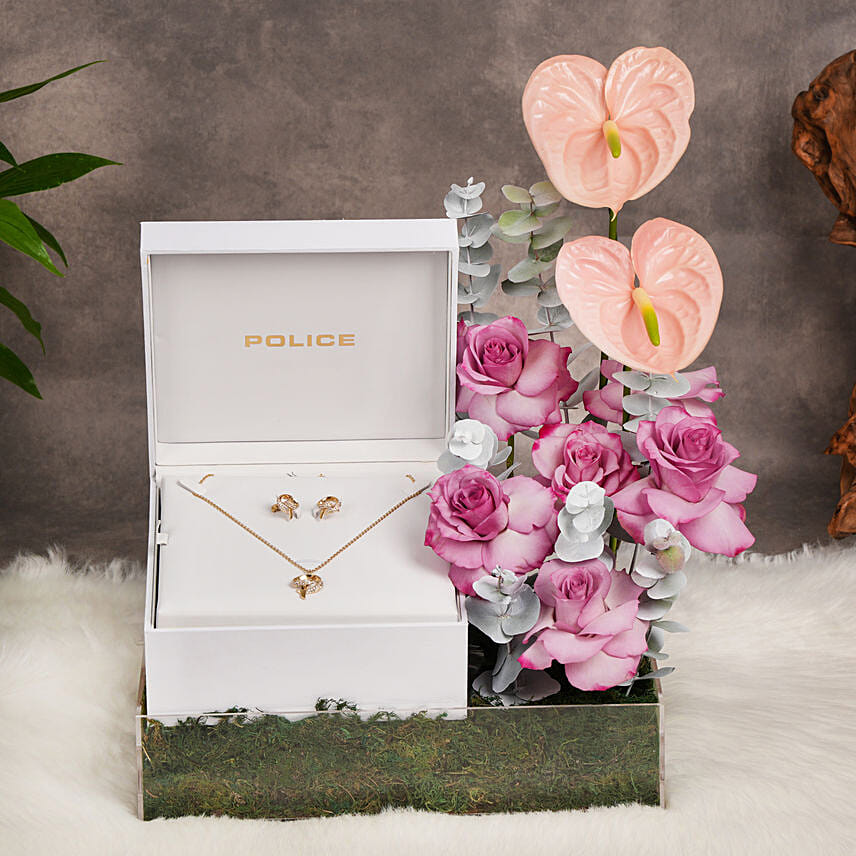 Moments Celebration Jewellery By Police With Flowers