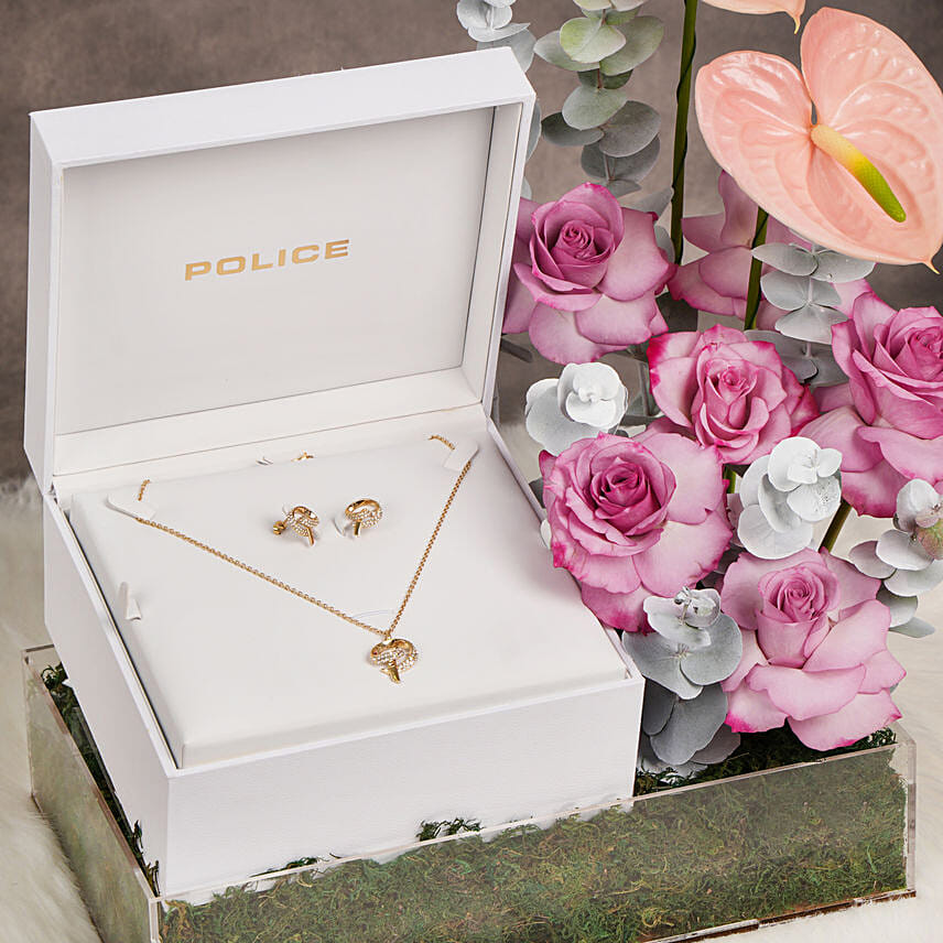 Moments Celebration Jewellery By Police With Flowers