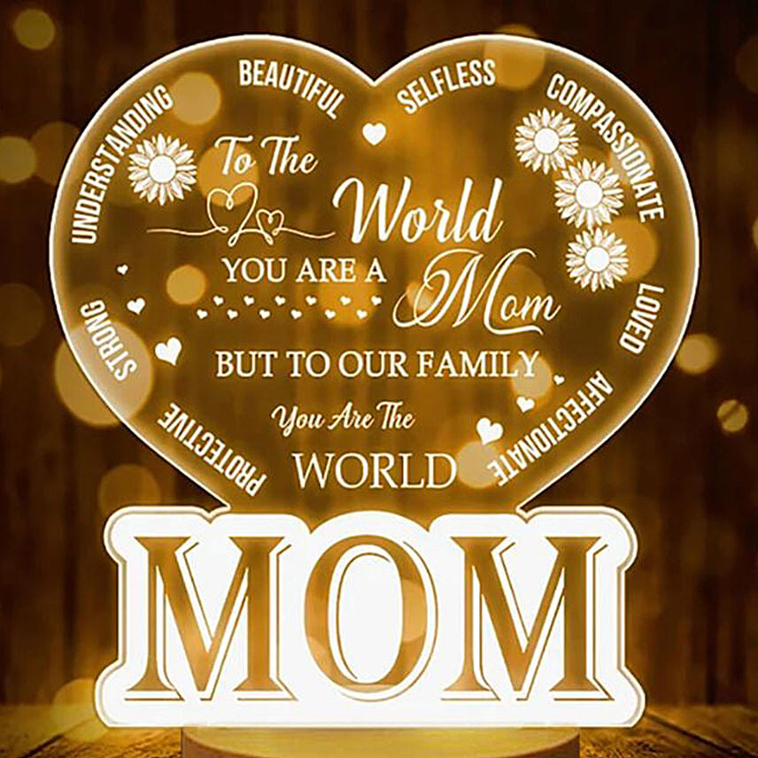 Mothers Day Love Lamp