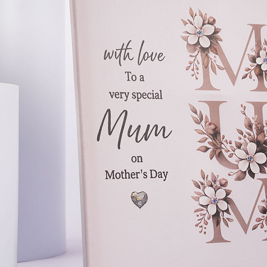 Mothers Day Mum Canvas Wall Art