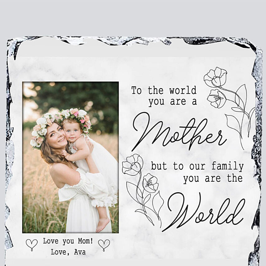 Mothers World Personalize Frame