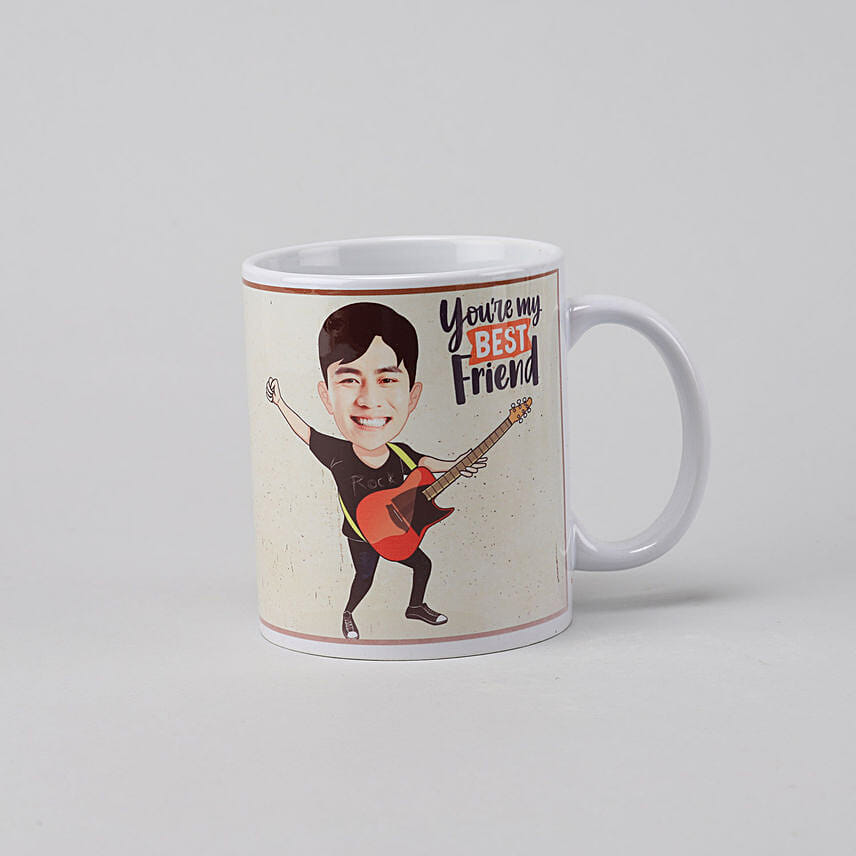 My Best Friend Personalised Cushion & Mug
