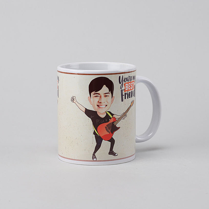 My Best Friend Personalised Cushion & Mug