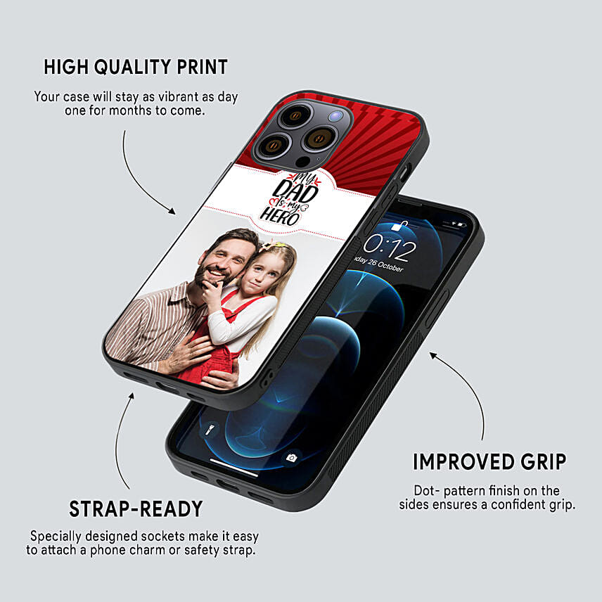 My Dad My Hero Case For Iphone 14 Pro