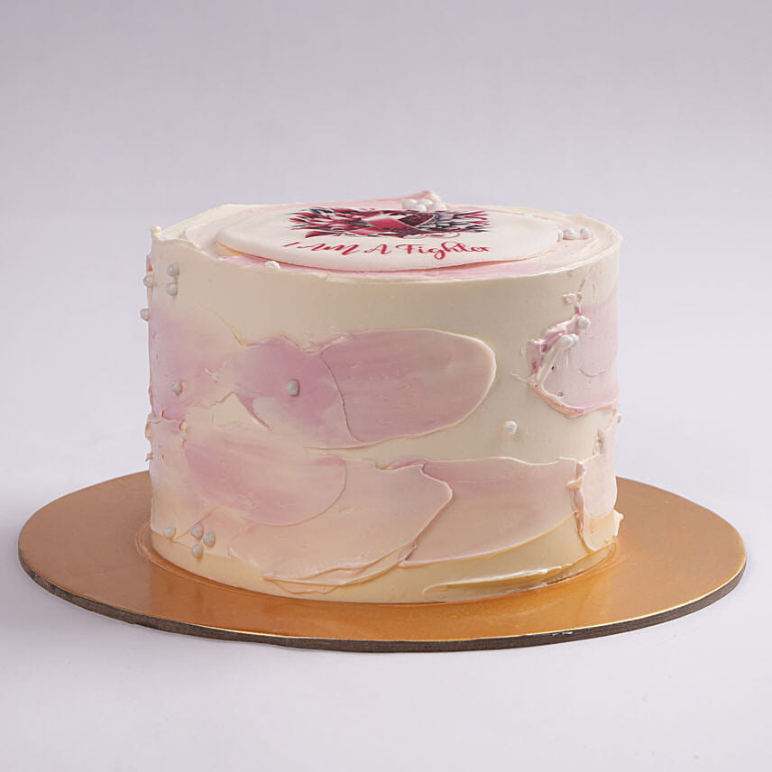 Never Give Up Cake