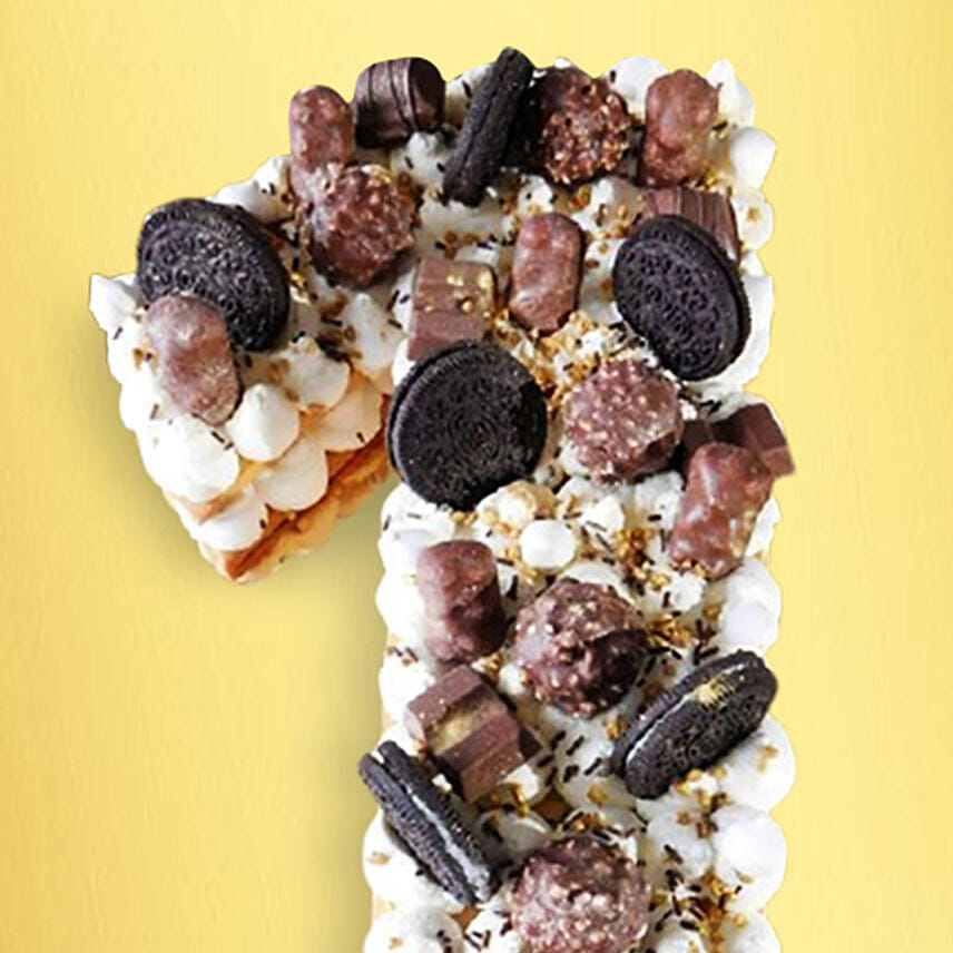 Number 1 Oreo Cookies Cake