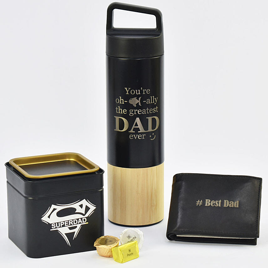 Officially Best Dad Premium Bottle Combo