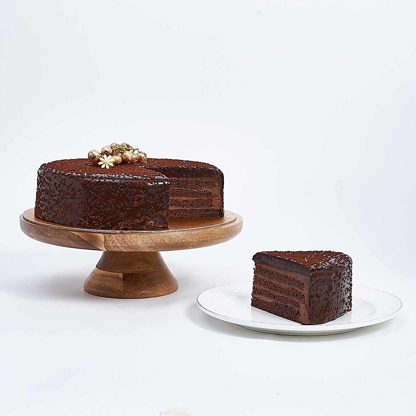 One Kg Dark Chocolate Cake