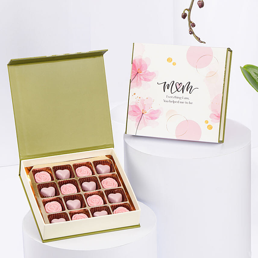 Orchid Plant And Chocolates