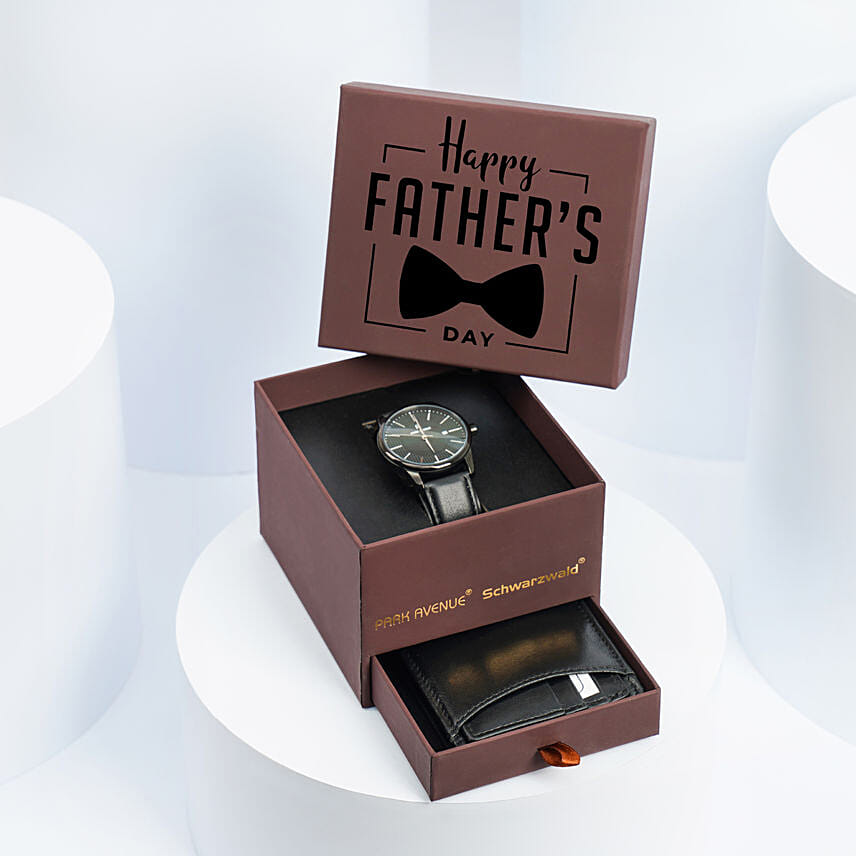 Premium Watch And Wallet Box For Dad