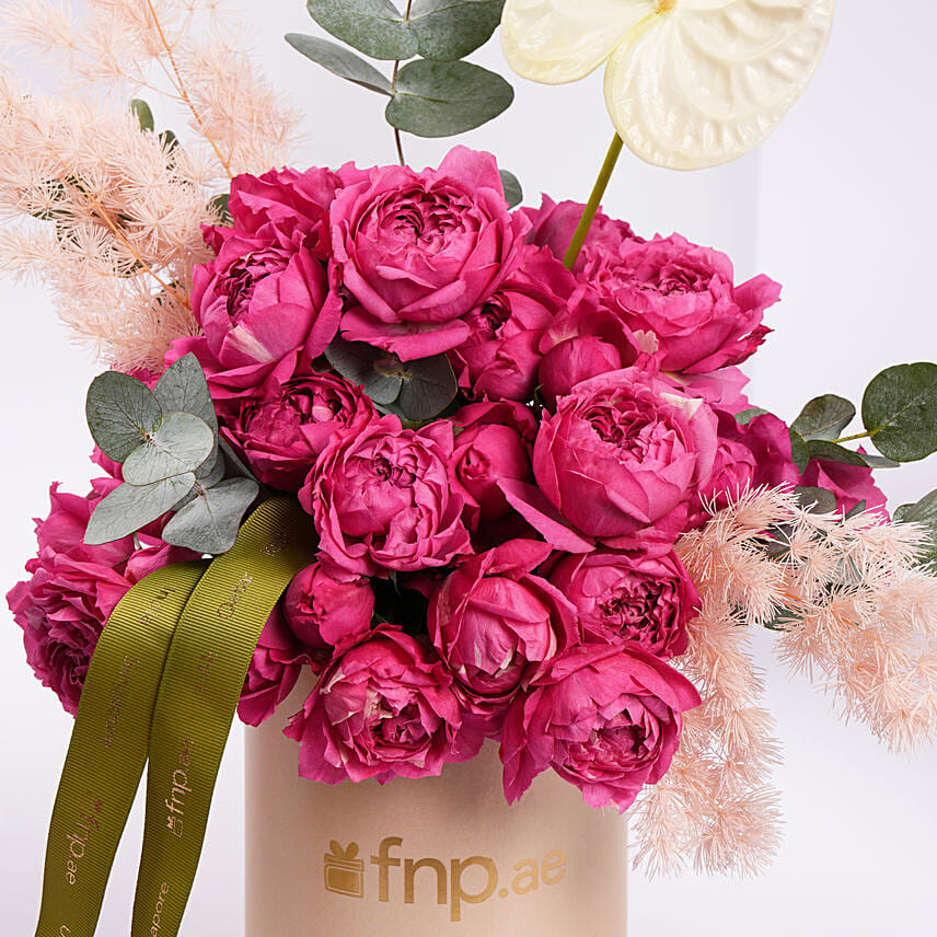 Pastel Rose Bloom Box