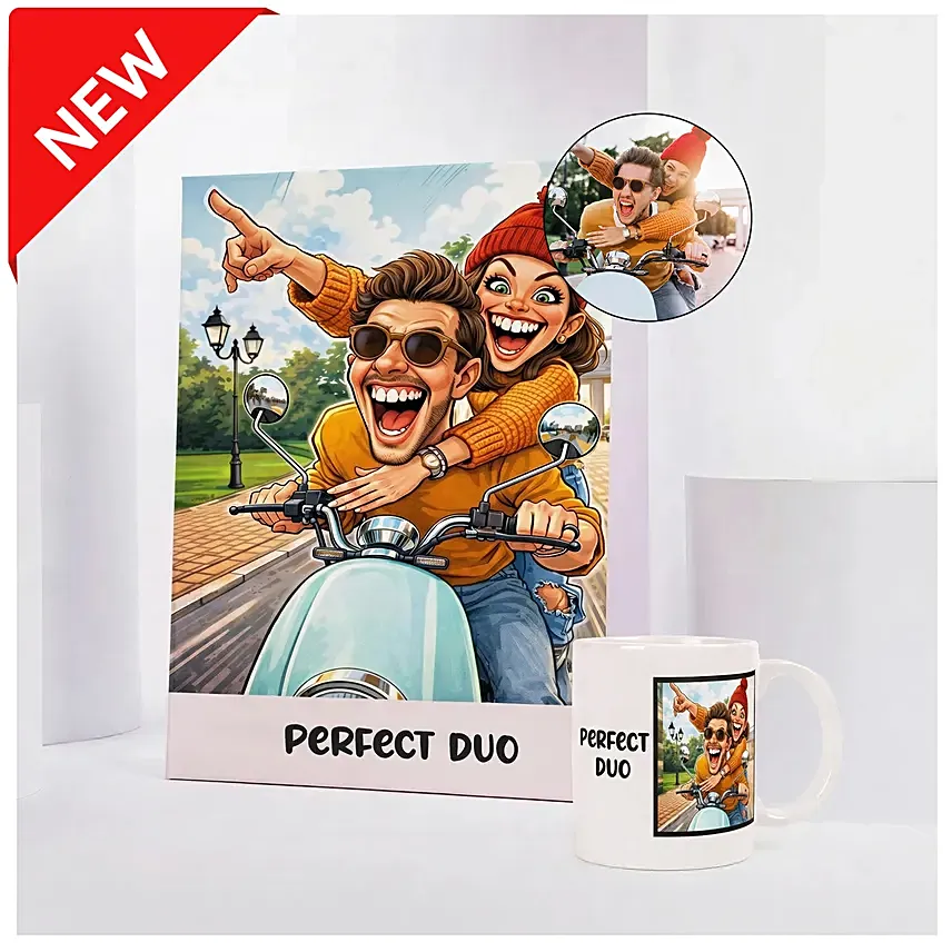 Perfect Duo Canvas and Mug Combo