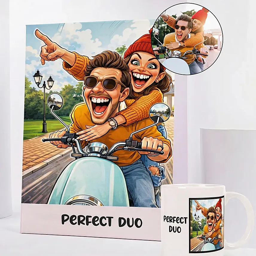 Perfect Duo Canvas and Mug Combo