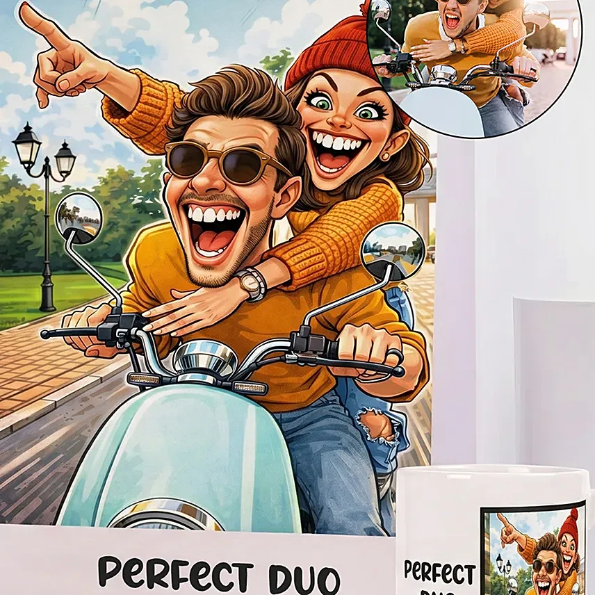Perfect Duo Canvas and Mug Combo