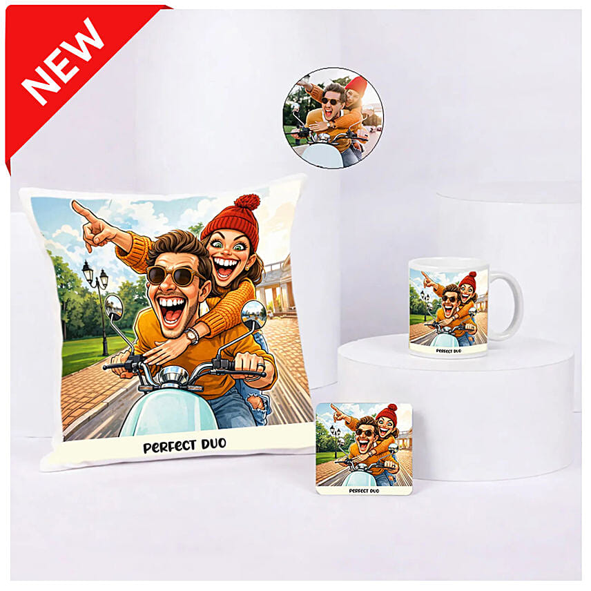 Perfect Duo Cushion Mug Set