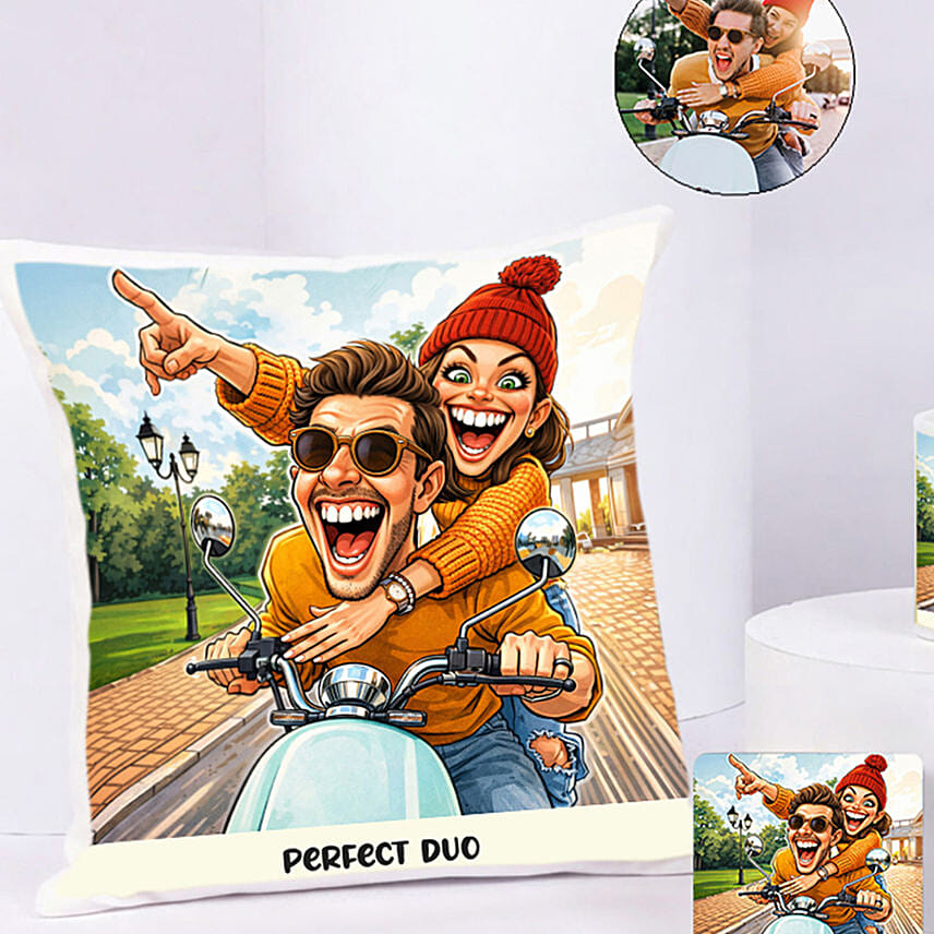 Perfect Duo Cushion Mug Set