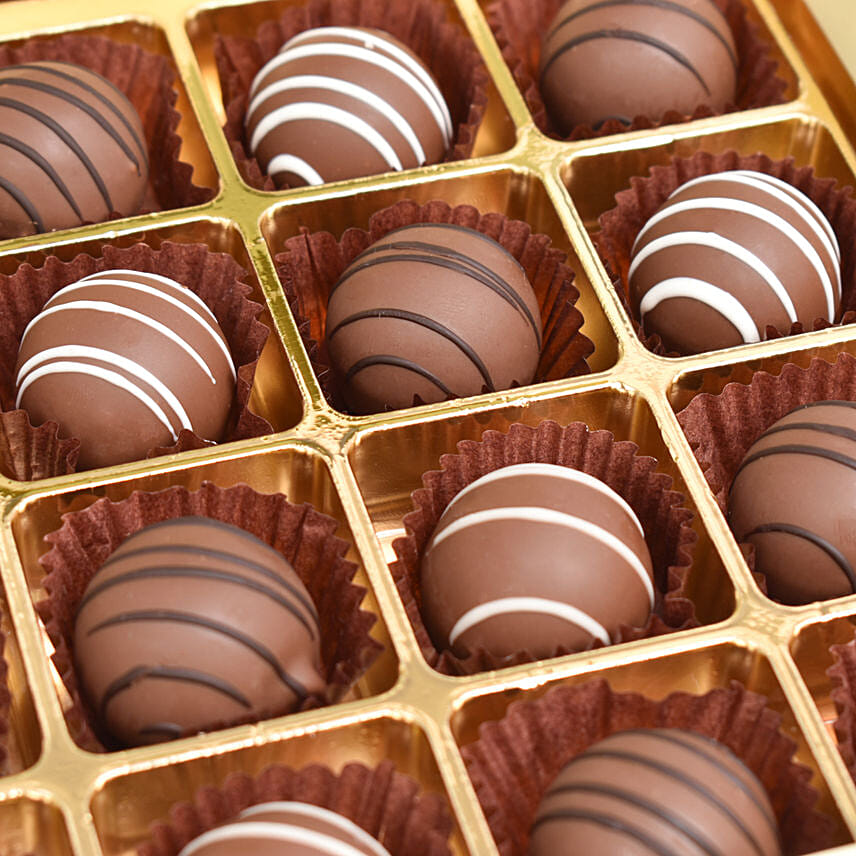 Personalised Chocolate Truffle Box