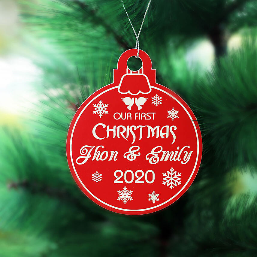 Personalised Engraved Baubles