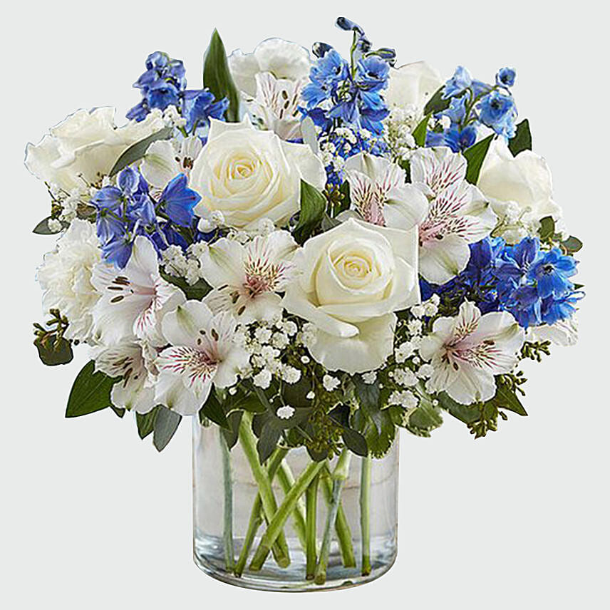 Personalised Mug and Beautiful Flowers