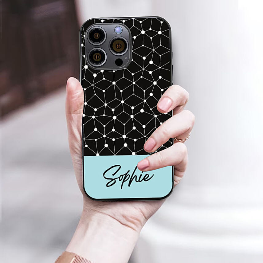 Personalised Name N Pattern Iphone 13 Pro Max Case