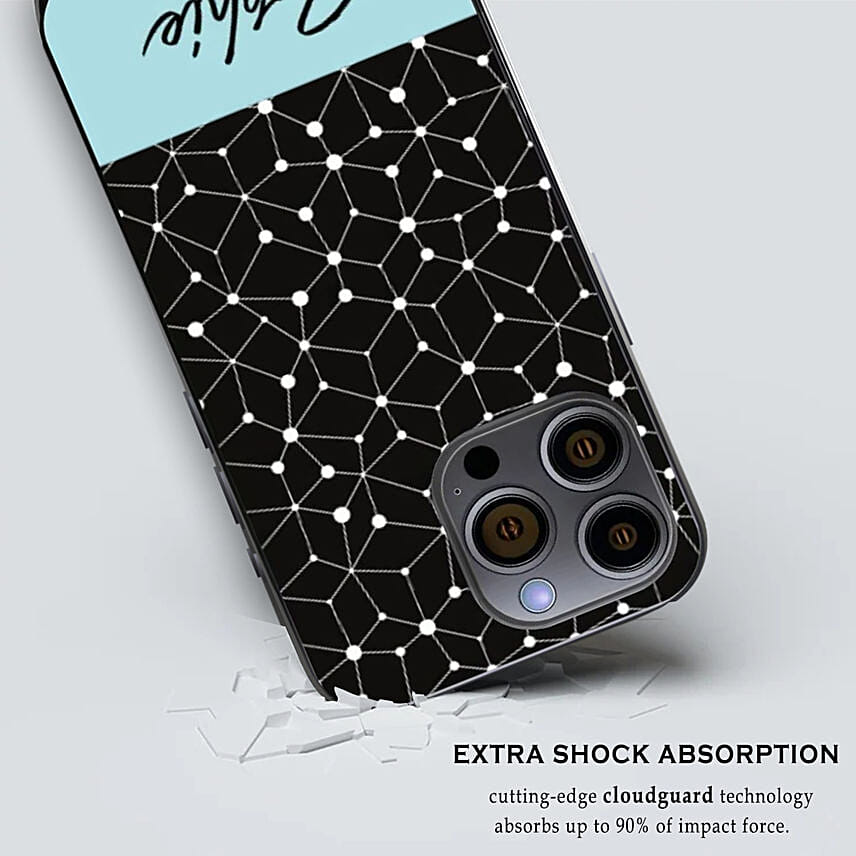 Personalised Name N Pattern Iphone 14 Pro Case