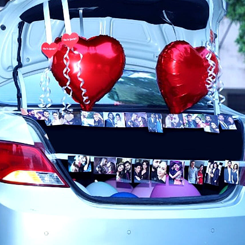 Personalised Picture Car Trunk Decor