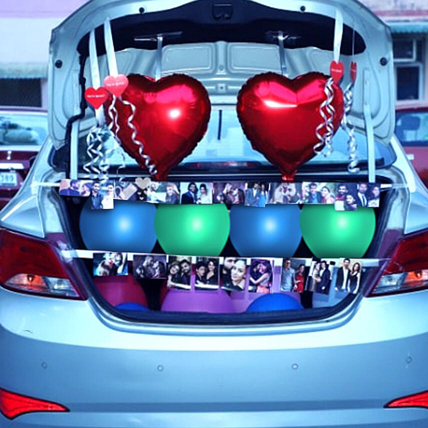 Personalised Picture Car Trunk Decor