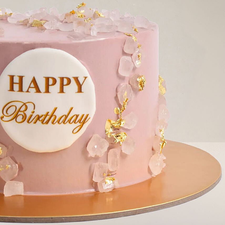 Pink Blossom Celebration Marble Cake