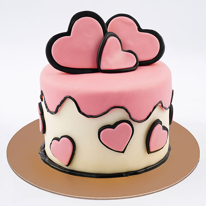 Pink Breeze Celebration Marble Cake