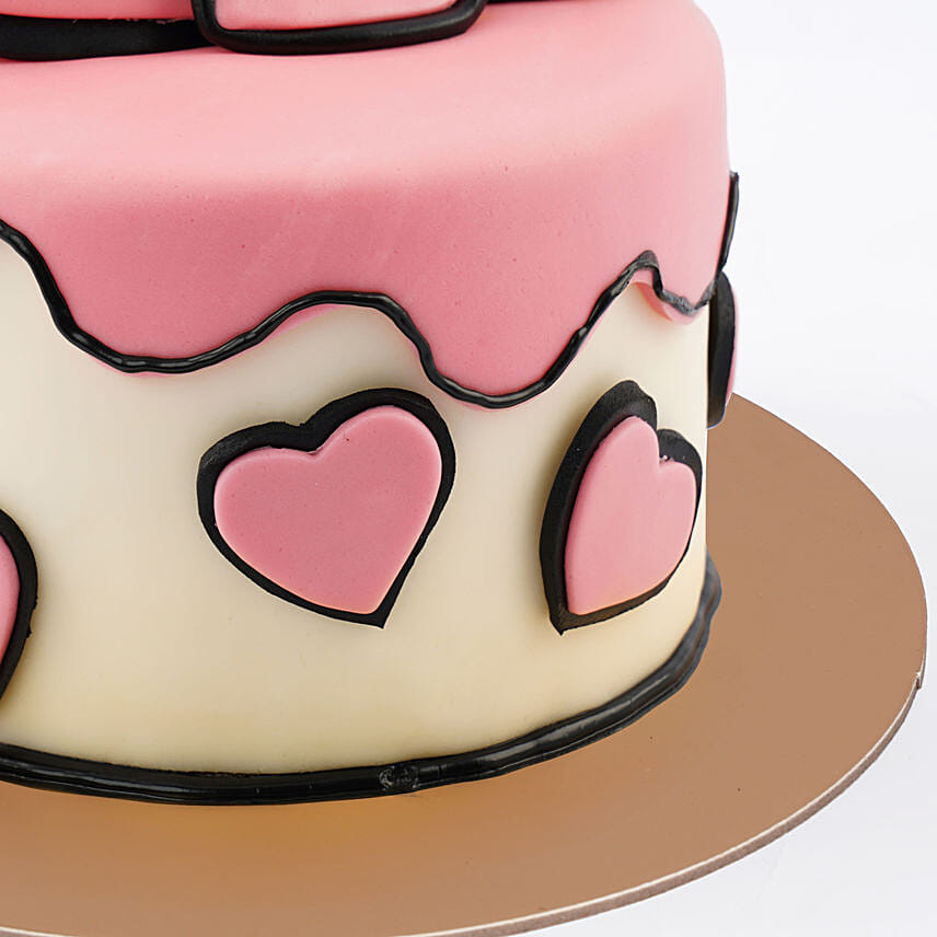 Pink Breeze Celebration Red Velvet Cake