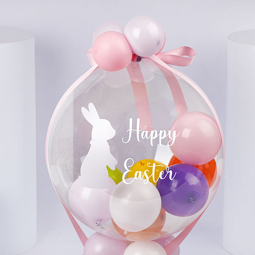Pink Bubble Balloon Gift