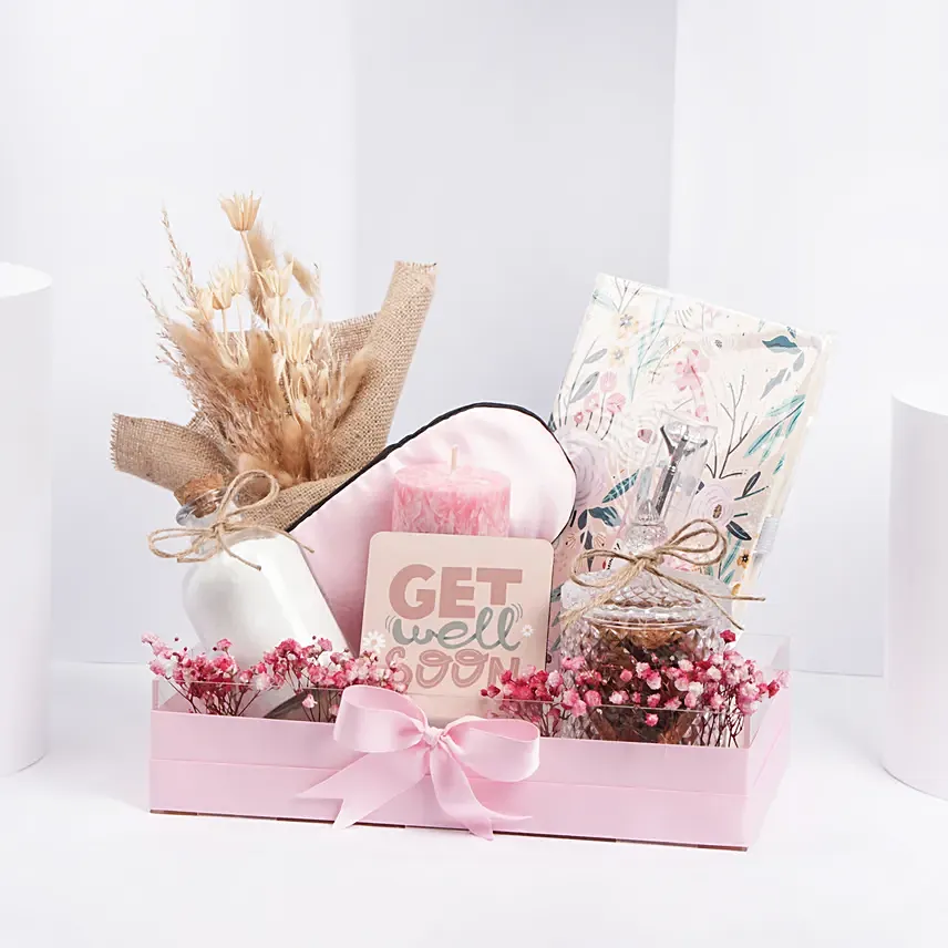 Pink Healing Hug Hamper