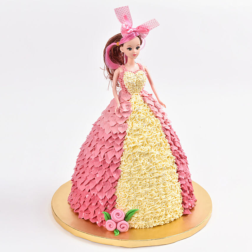 Pink Princess Chocolate Cake