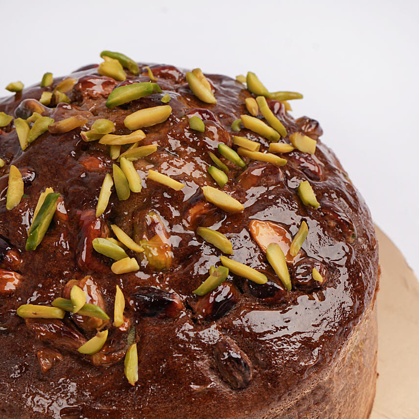 Pistachio and Cherry Plum Cake