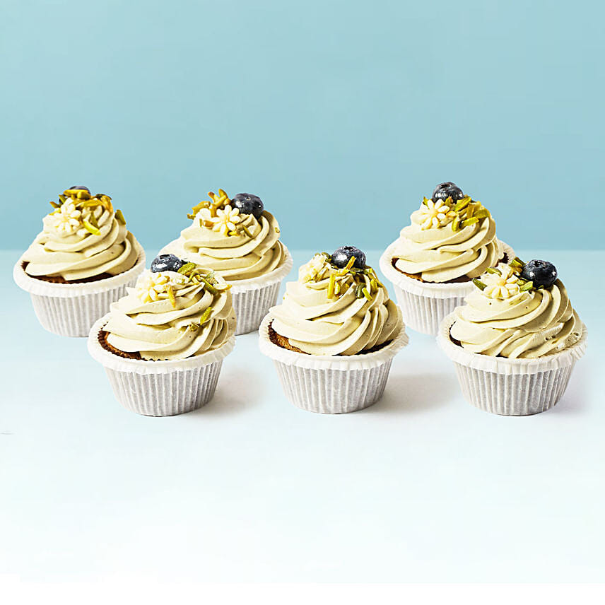 Pistachio Cup Cakes