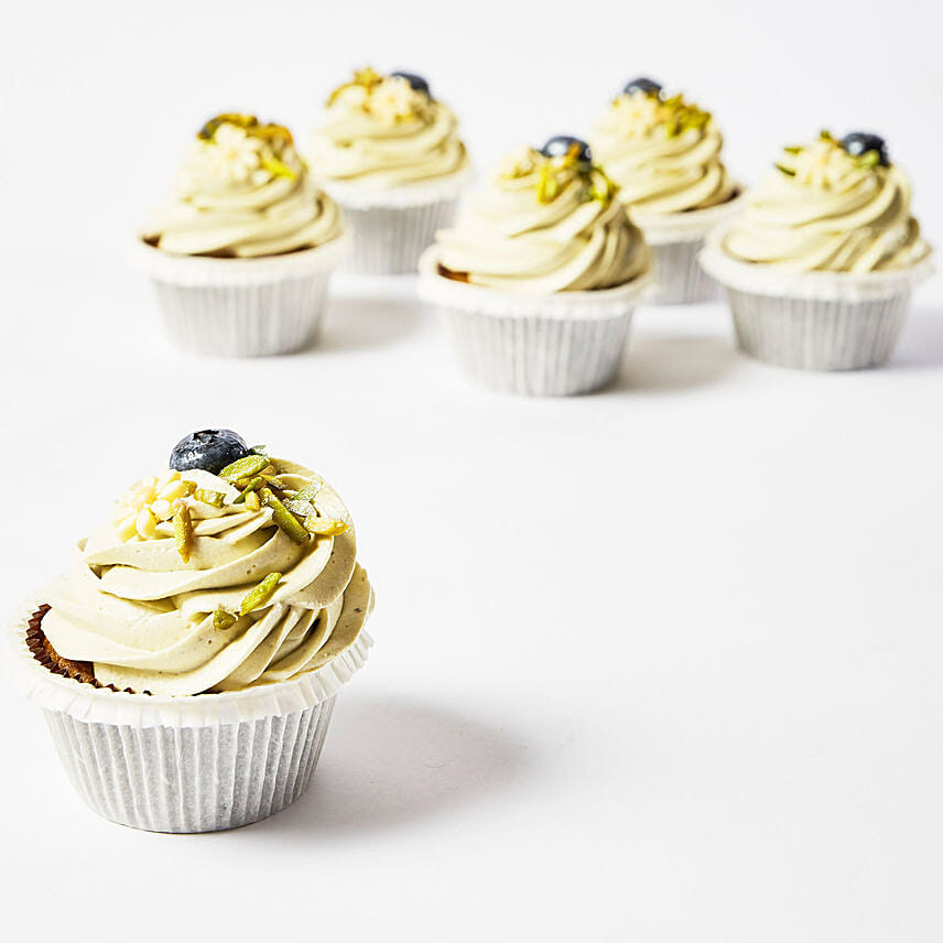 Pistachio Cup Cakes