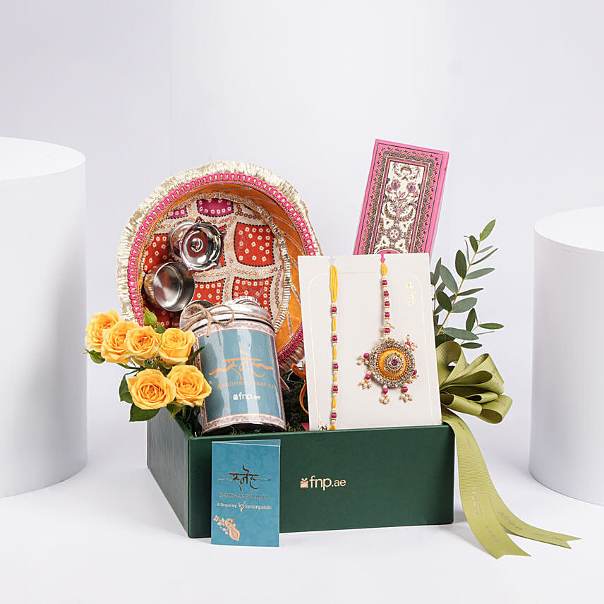 Premium Rakhi Gift Tray