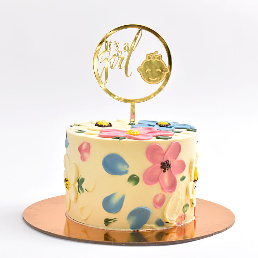 Pretty Garden Cake