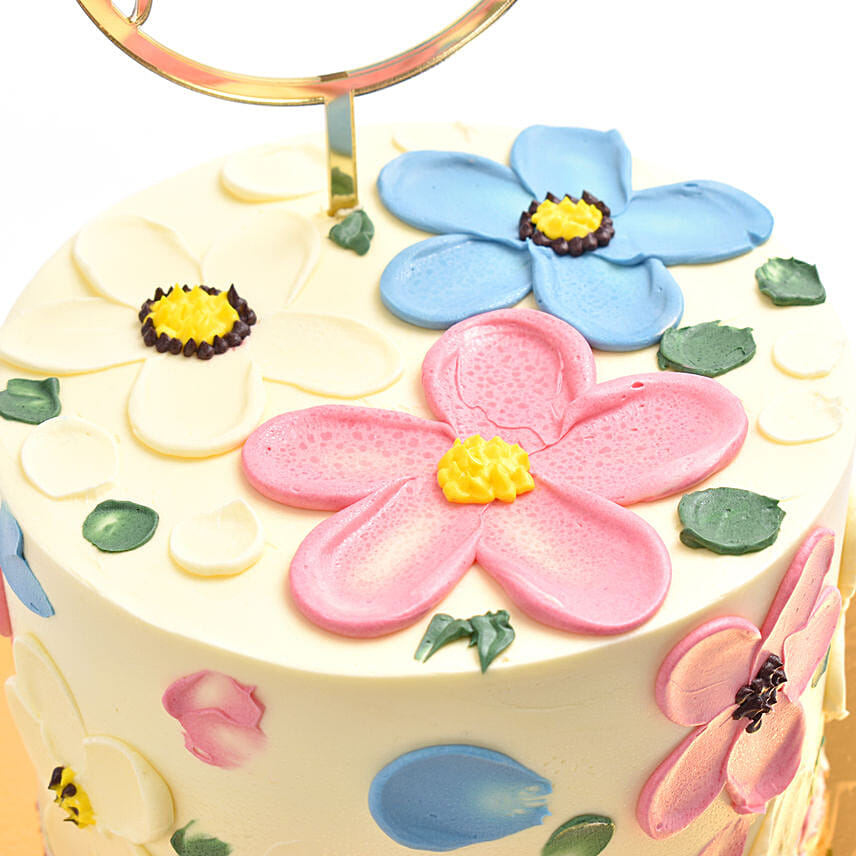 Pretty Garden Cake