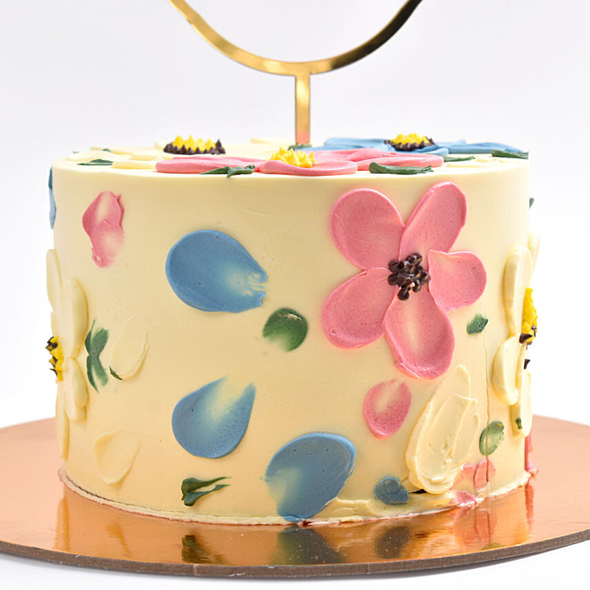 Pretty Garden Cake