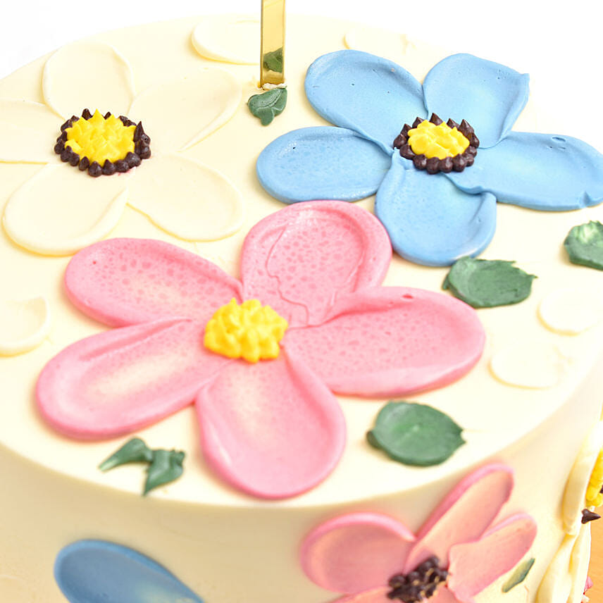 Pretty Garden Cake