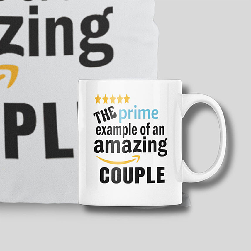 Prime Example Of Couples Mug And Cushion
