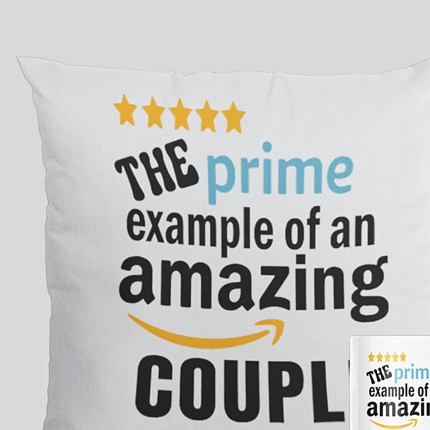 Prime Example Of Couples Mug And Cushion