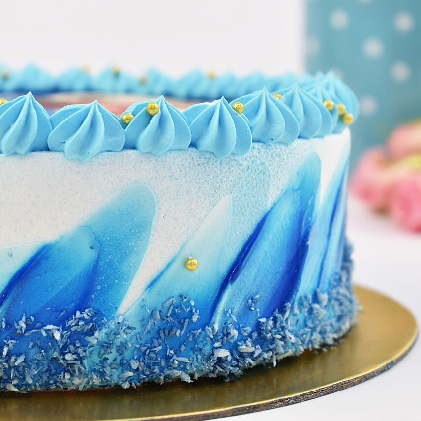 Princess Elsa Birthday Red Velvet Cake Half kg