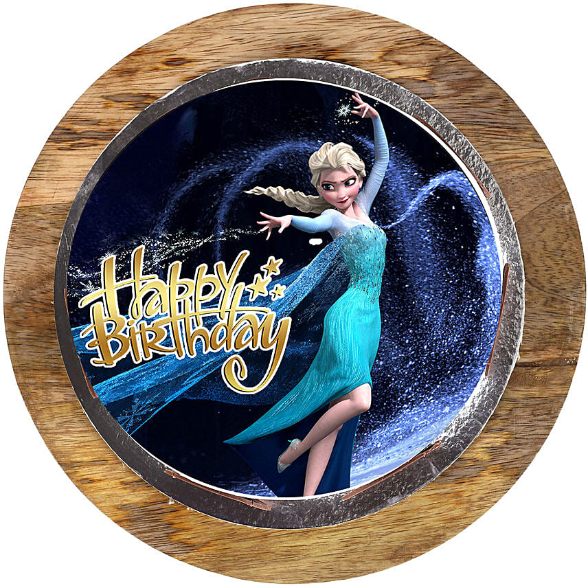 Princess Elsa Blackforest Cake 1 Kg