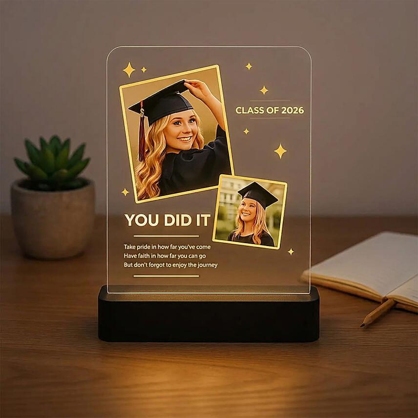 Proud Graduate Glow Frame