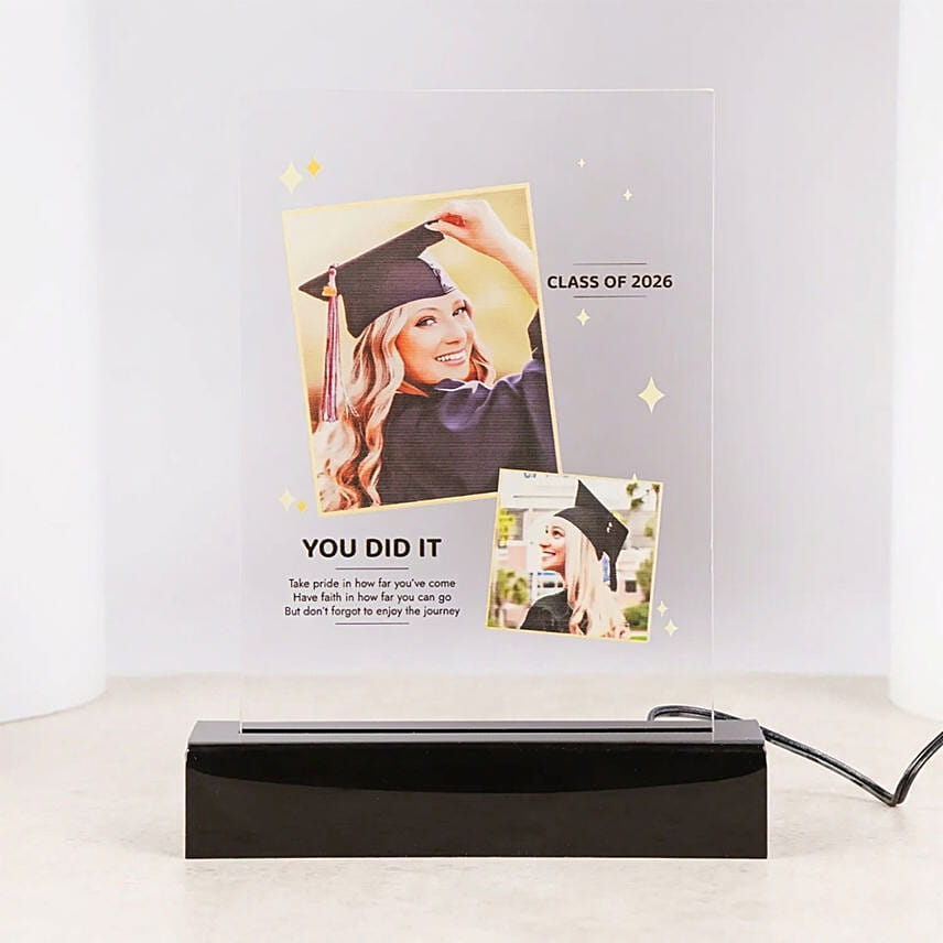 Proud Graduate Glow Frame